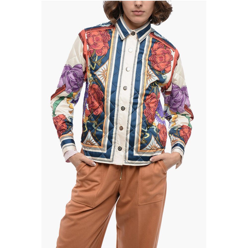 La Double J Multicolor Polyester Jackets &Amp; Coat