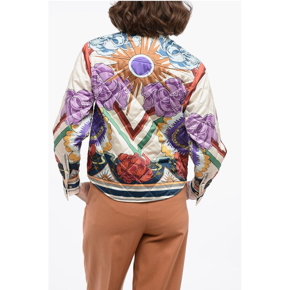 La Double J Multicolor Polyester Jackets &Amp; Coat
