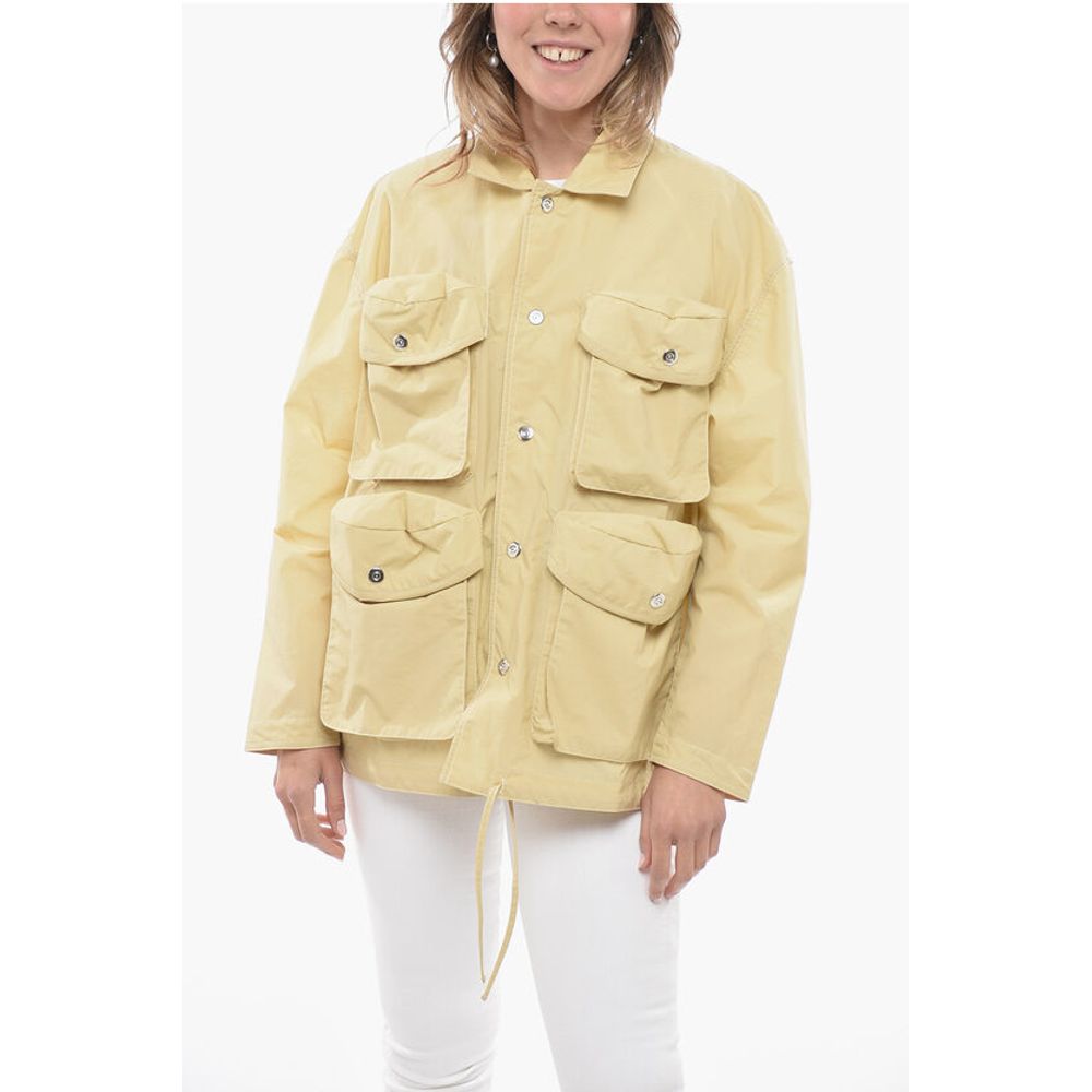 SUNNEI Beige Polyamide Jackets &Amp; Coat