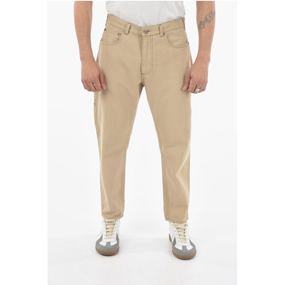 Ixos Beige Cotton Jeans Denim