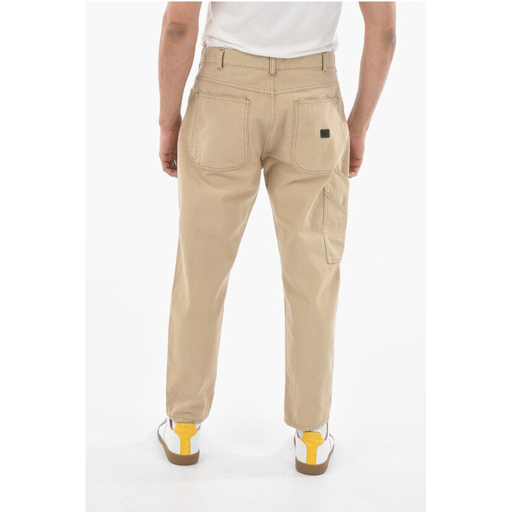 Ixos Beige Cotton Jeans Denim