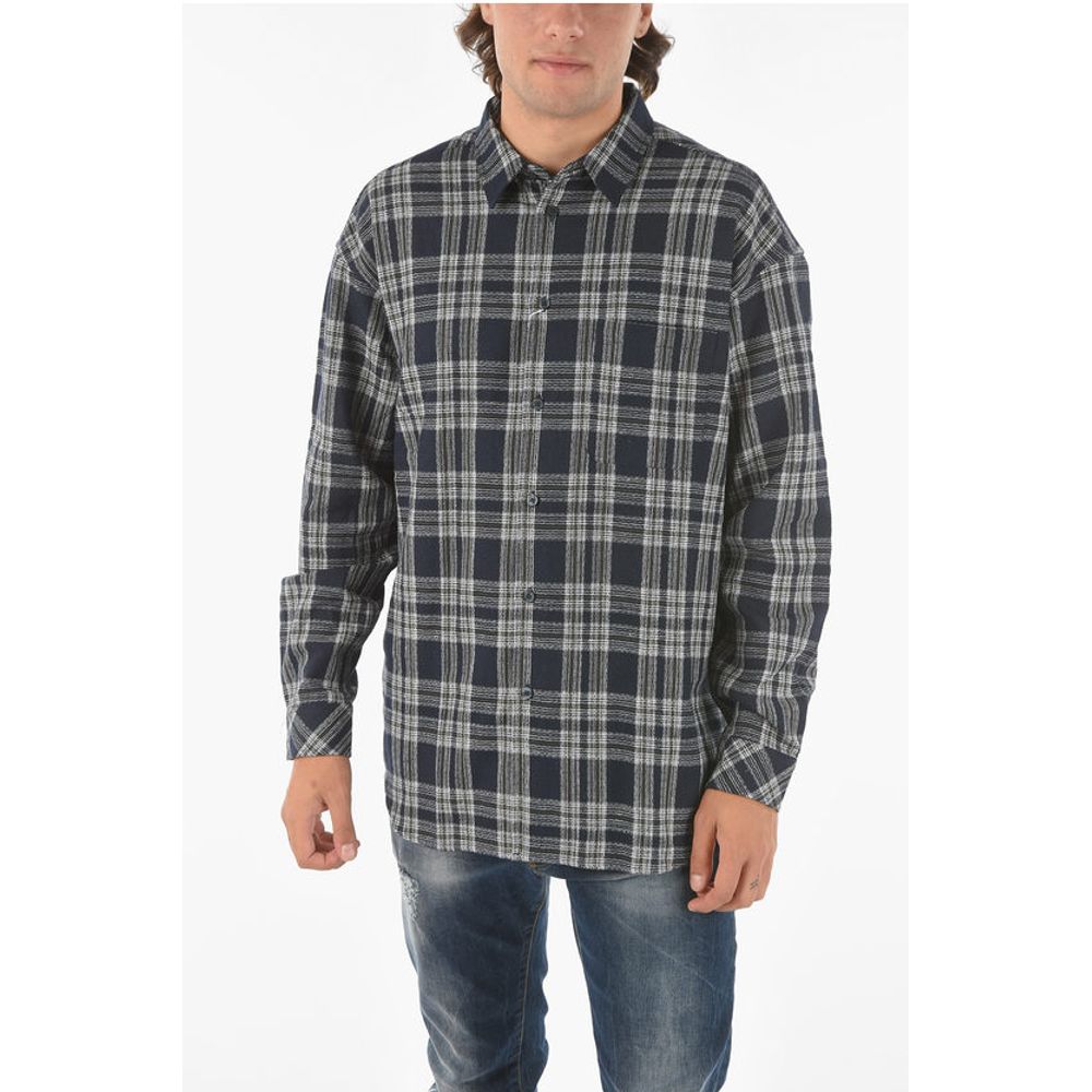 Samsoe Samsoe Blue Cotton Shirt