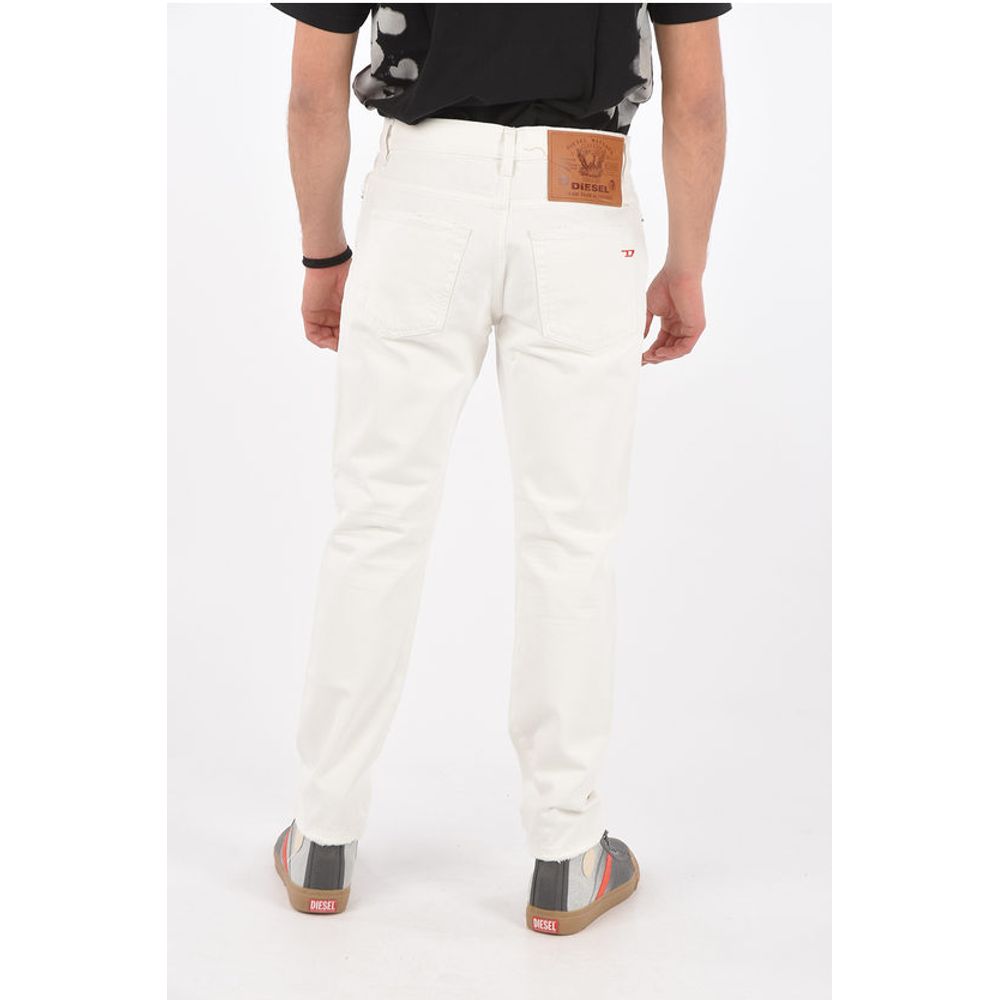 Diesel White Cotton Jeans Denim